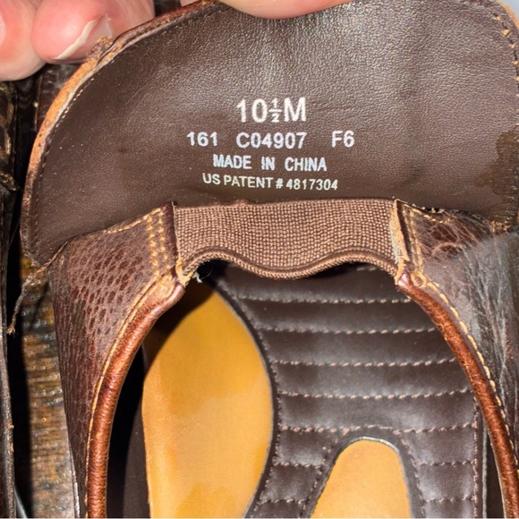 Cole Haan Nike Air Comfort Slip On Loafer Brown Pebbled Leather Men’s 10.5M main image 5